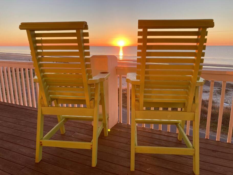 Villa Beachfront*Spectacular View*4 Bd*Sleeps 14 à Bolivar Peninsula Extérieur photo