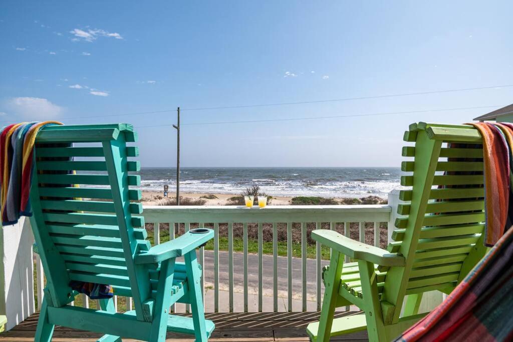 Villa Beachfront*Spectacular View*4 Bd*Sleeps 14 à Bolivar Peninsula Extérieur photo